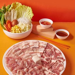 ชุดหมูกระทะ-รวมหมู(L)