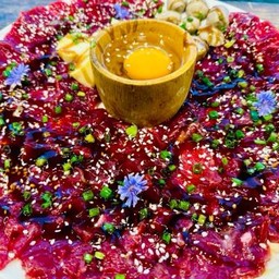 ชุดเนื้อจุ่ม เนื้อควาย เน้นๆ รวมเนื้ิอ,ผักสด,วุ้นเส้น,ไข่,เตาจุ่ม หม้อดิน เตาถ่านไม้ธรรมชาติ