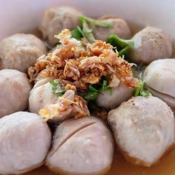 ลูกชิ้นเนื้อล้วน 10 เม็ด