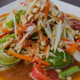 ส้มตำไทยปู