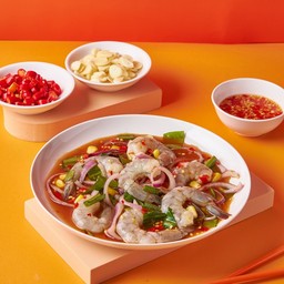 ยำกุ้งสด