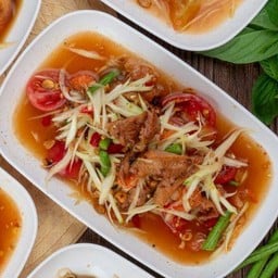 ตำหมูย่าง