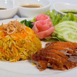 ข้าวหมกเป็ดย่าง