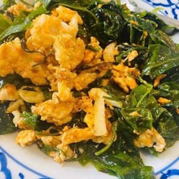 RE010ใบเหลียงผัดไข่