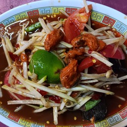 ตำปูปลาร้าหอยดอง