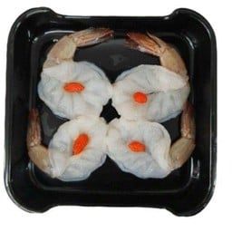 กุ้งสดแกะเปลือก