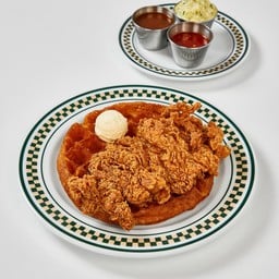 วาฟเฟิลไก่ทอด