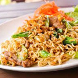 ผัดมาม่าหมูสับ | 猪肉末炒面| Stir-fried noodles with Minced Pork