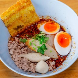 Pork Tom Yum With Lime And Egg