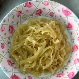 บะหมี่แบน ลวกเปล่าๆ
