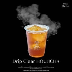 Drip Clear Houjicha (ชาเขียวคั่วชงใสแบบเย็น)