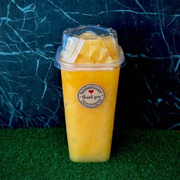 น้ำส้มคั้นสดปั่น