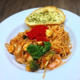 สปาเก็ตตี้ไข่กุ้ง