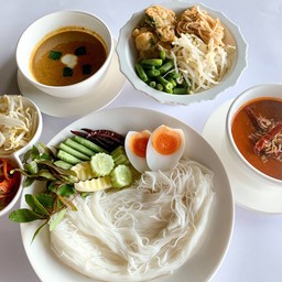 ขนมจีนสำรับคุณย่า(น้ำยา,น้ำพริก)