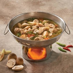 ต้มแซ่บซี่โครงอ่อน (หม้อไฟ)