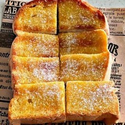 ปังปิ้งเนย  น้ำตาล