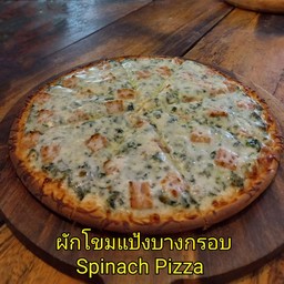 ผักโขมอบชีส