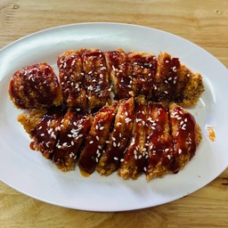 ไก่เกาหลีรสเผ็ด 2ชิ้น