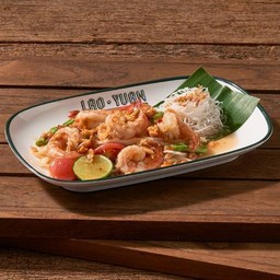 ตำกุ้งสด