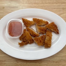 ไก่ชุบแป้งทอด+น้ำจิ้มไก่ 1ชิ้น