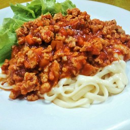 สปาเก็ตตี้ซอสไก่