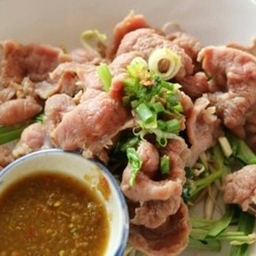 ลวกจิ้มเนื้อ