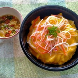 ข้าวไข่ข้นปูอัด