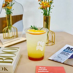 ซันเซทโกลว Delivery - น้ำมะม่วงผสมกับน้ำผลไม้รวม