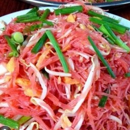 ผัดหมี่แดงสูตรโบราณงานวัด