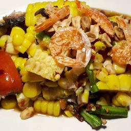 ตำข้าวโพด