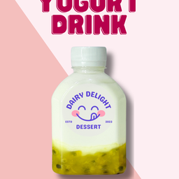 Passion fruit yogurt drink