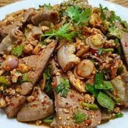 ลาบใส้ตัน