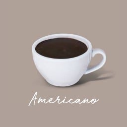Hot Amaricano Dark Roasted