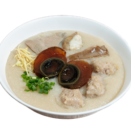 โจ๊กหมู + เครื่องใน + ไข่เยี่ยวม้า