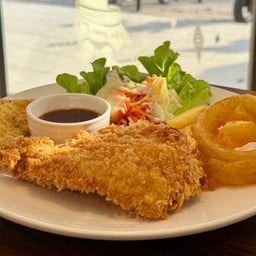 สเต็กหมูทงคัสซึ Pork Tonkatsu