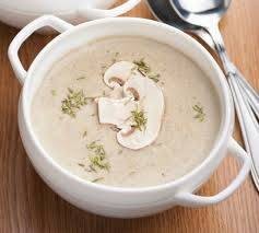 ซุปเห็ด+สลัด