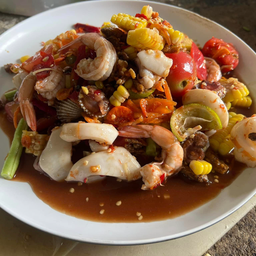 ตำเกาเหลาทะเลเดือด