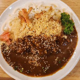 Dแกงกะหรี่อุด้งกุ้งเทมปุระ