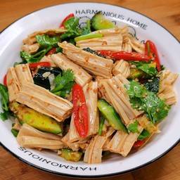 凉拌腐竹 ยำเต้าหู้เย็น