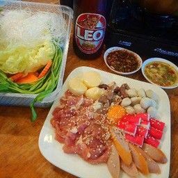 ชุดเธอกับฉัน น้ำซุบอีสาน (ชุดหมูรวม+ตับ)