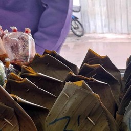 หมกไก่หัวปลี