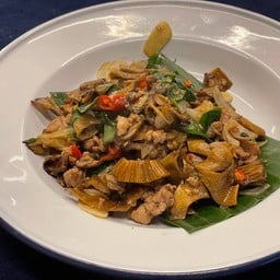 คั่วเห็ดลม