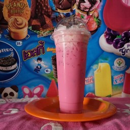 นมชมพูเย็น