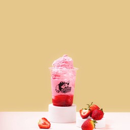 Strawberry ถั่วปั่นสตรอเบอรี่