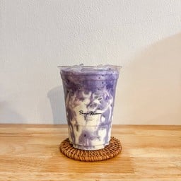 นมสดมันม่วง