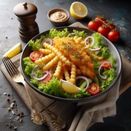 สลัดปลา Fish Salad