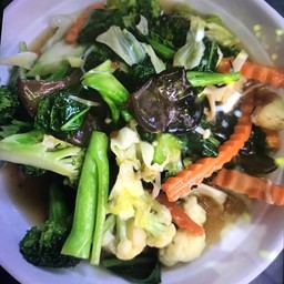 ผัดผักรวม (กับข้าว)