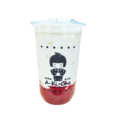 นมสดสตรอเบอรี่