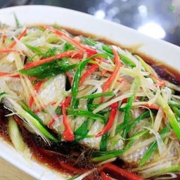ปลากระพงนึ่งซีอิ๋ว(30 นาที)
