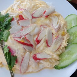 ข้าวไข่ข้นปูอัด